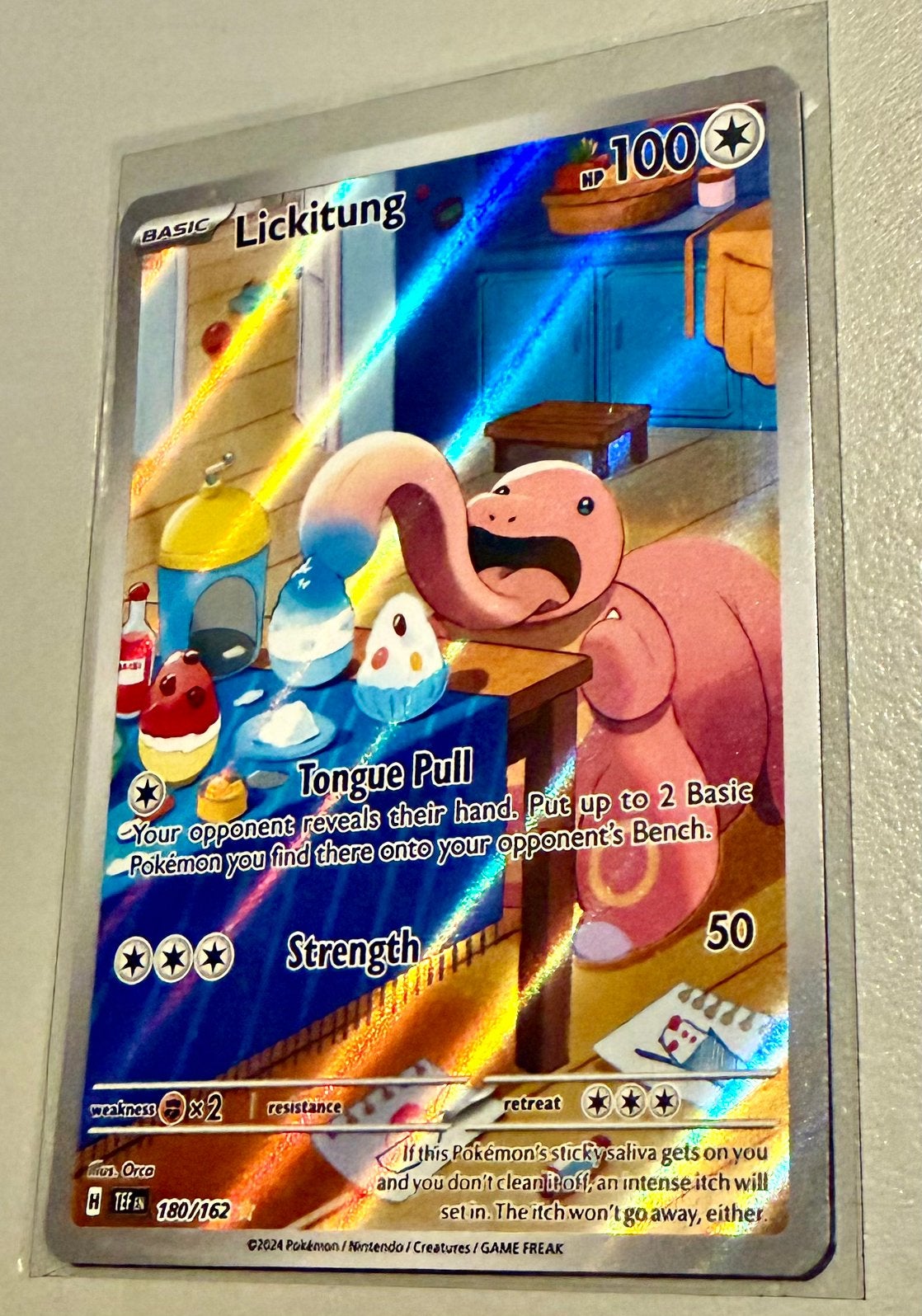 13 Pokémon kaarten - Near Mint (Lickitung, Pikachu V, etc, Ophalen of Verzenden, Zo goed als nieuw, Meerdere kaarten, Foil