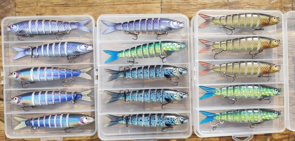 Swimbaits circa 19 gr, Watersport en Boten, Hengelsport | Roofvissen, Ophalen of Verzenden, Dobber of Lood