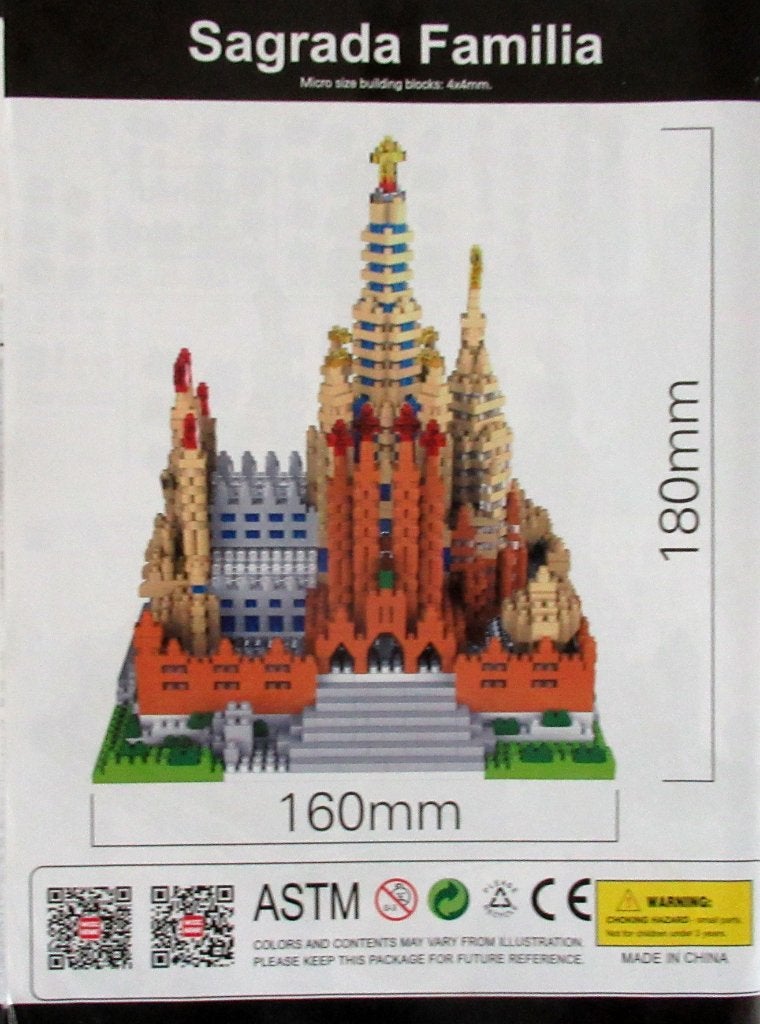 bouwset met Nanoblokjes (mini-lego), Ophalen, Lego, Compleet, Architecture