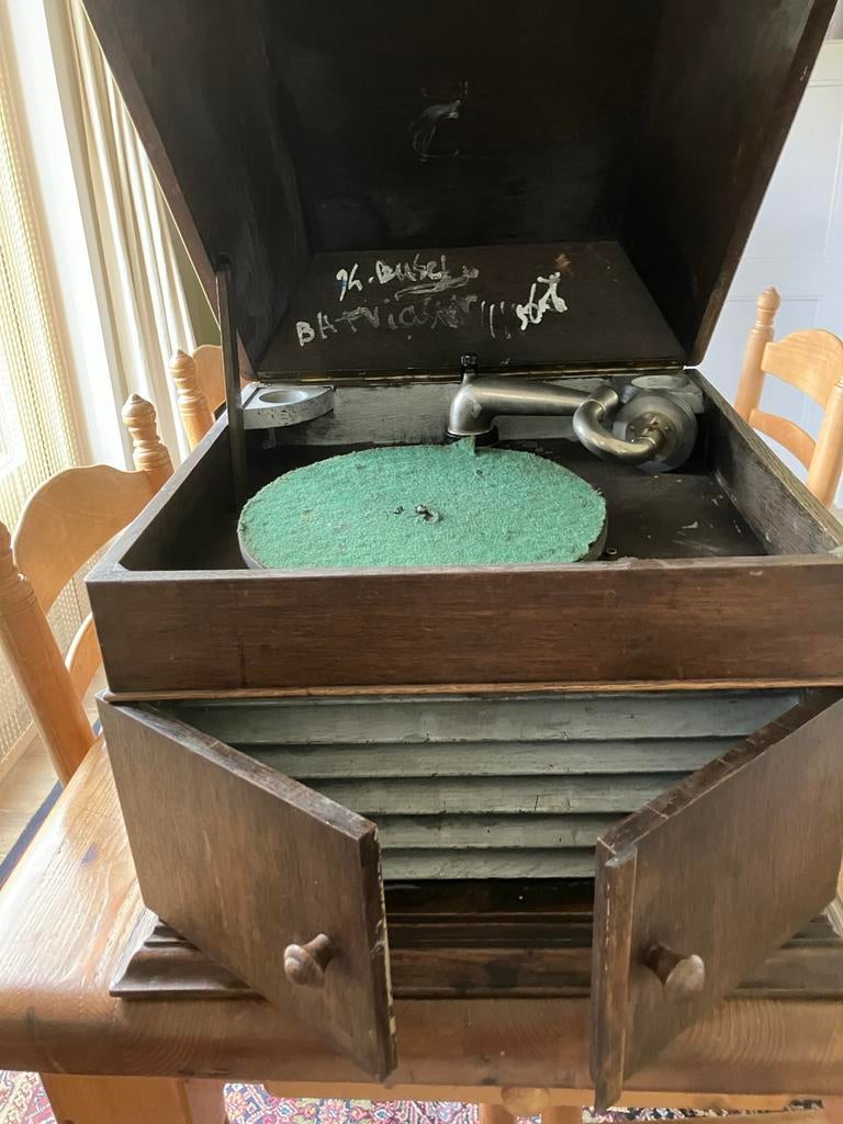 Jaren 1920 grammofoon/pataphone, Ophalen, Gebruikt, Platenspeler, Overige merken
