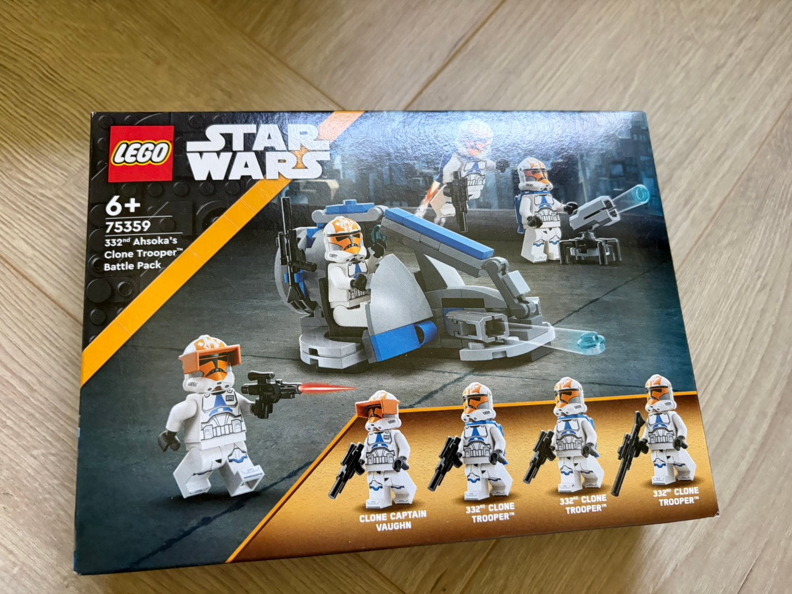 Lego 75359 ahsoka clone trooper battle pack, Star Wars, Lego, Nieuw, Ophalen of Verzenden