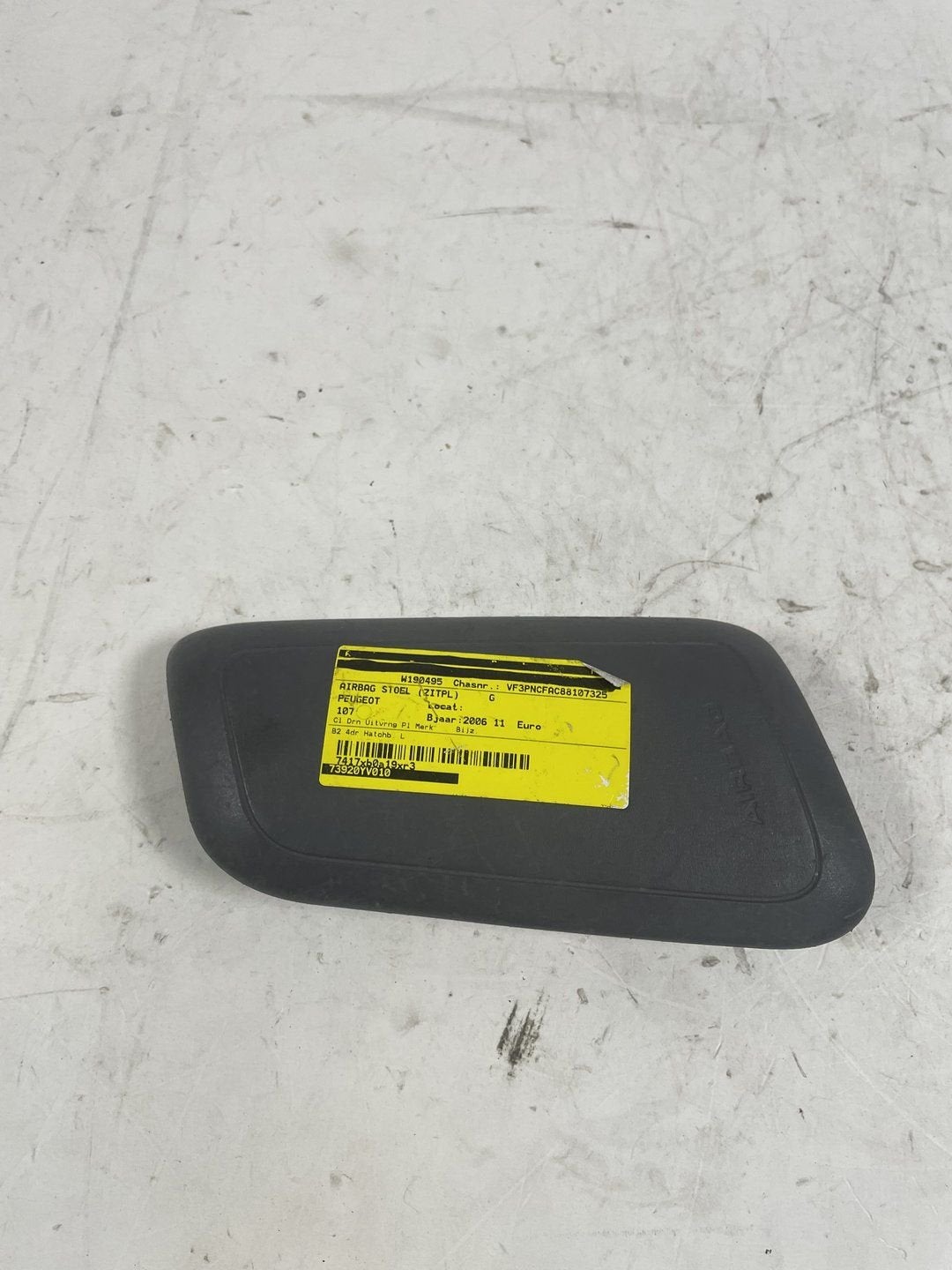 AIRBAG STOEL Peugeot 107, Auto-onderdelen, Gebruikt, -, -, Ophalen of Verzenden