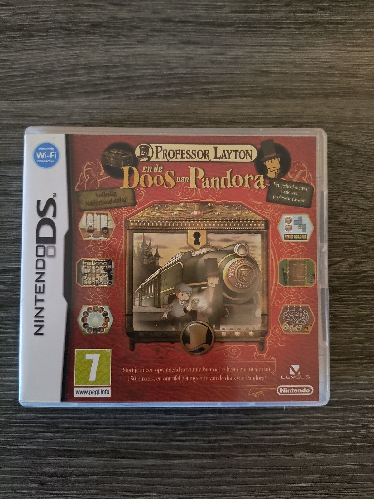 Professor Layton and Pandora's Box, NDS, Spelcomputers en Games, Puzzel en Educatief, 1 speler, Ophalen of Verzenden, Zo goed als nieuw