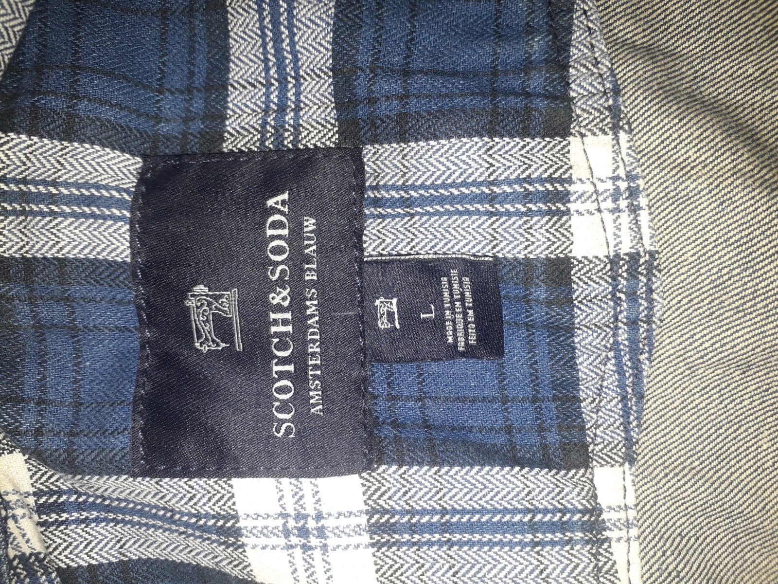 spijkerjas scotch & soda, Kleding | Heren, Ophalen of Verzenden, Gedragen, Scotch & Soda, Maat 48/50 (M)