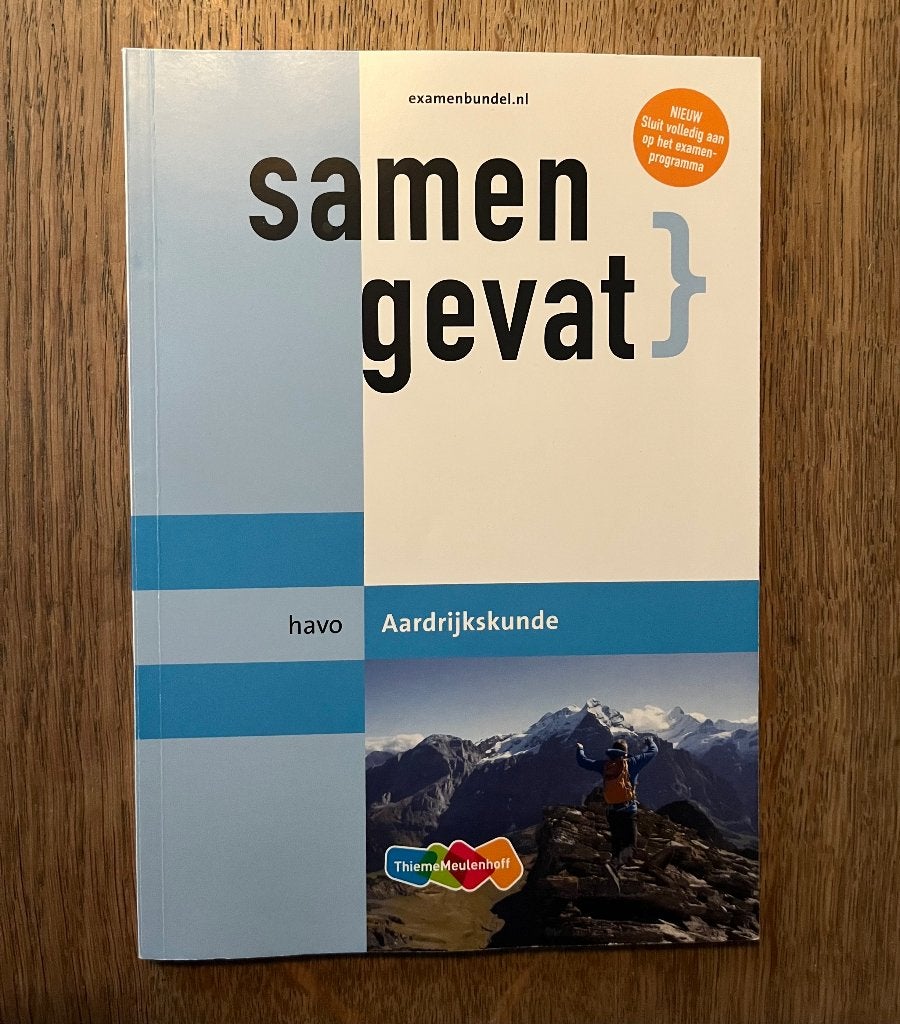 Samengevat havo aardrijkskunde, Boeken, Ophalen of Verzenden, Zo goed als nieuw, HAVO, Aardrijkskunde