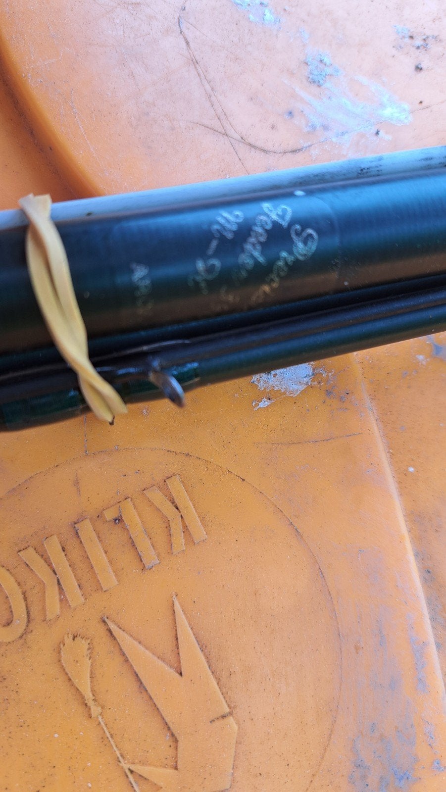 Barbeel hengel 4.50 mtr werpgewicht 130 gram.  Alleen ophale, Ophalen, Gebruikt, Werphengel