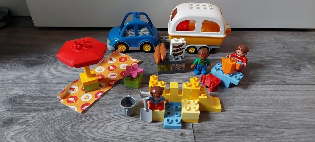 Duplo speelset kampeeravontuur, Gebruikt, Ophalen of Verzenden, Compleet, Duplo