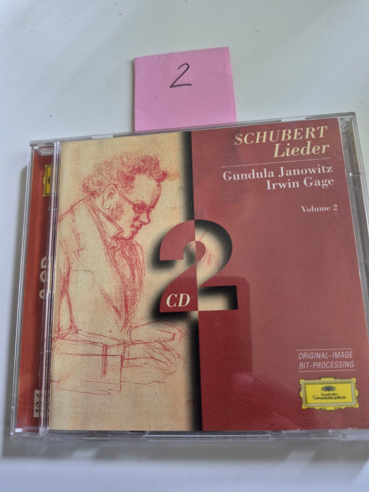 Schubert Lieder - Gundula Janowitz, Irwin Gage - Volume 2, Schubert, Ophalen of Verzenden, Zo goed als nieuw, Romantiek