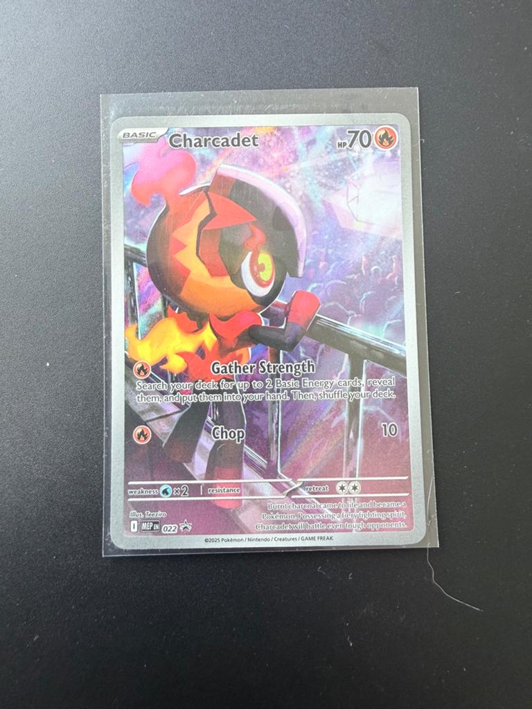 Charcadet Pokémon Kaart - Nieuwstaat, Ophalen of Verzenden, Zo goed als nieuw, Losse kaart