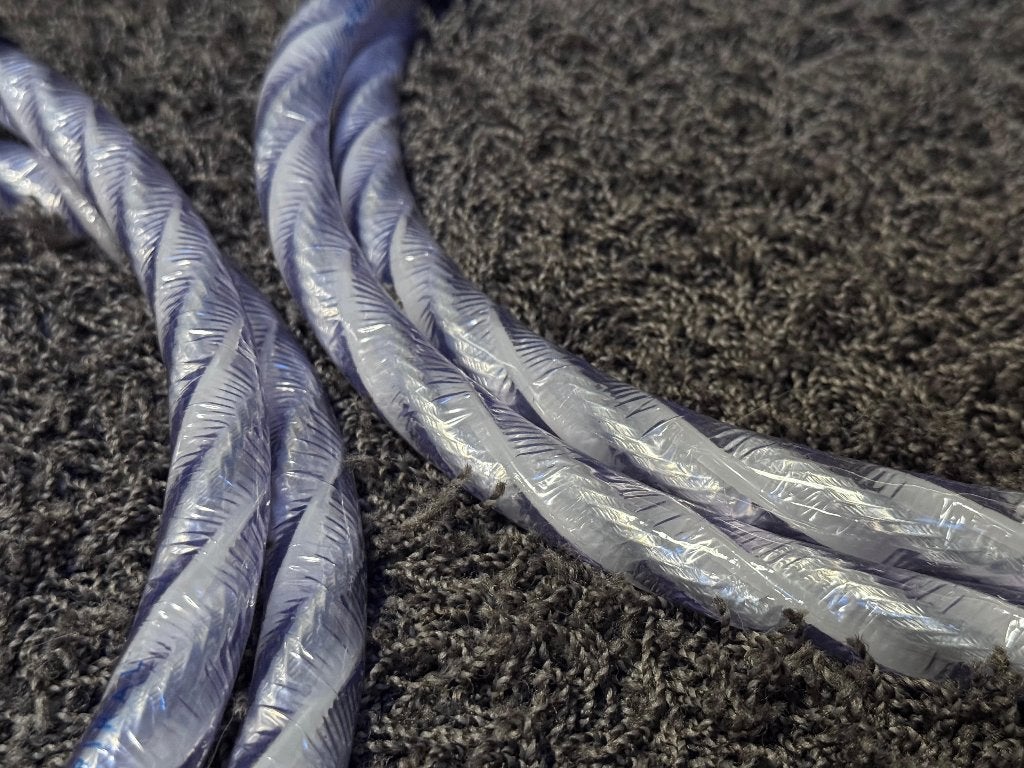 Qed Genesis Silver spiral / 2 x 2 meter, Audio, Tv en Foto, Ophalen of Verzenden, Gebruikt, 2 tot 5 meter, Luidsprekerkabel