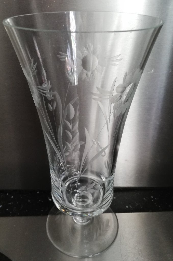 Geëtst wijnglas Europees, Ophalen of Verzenden