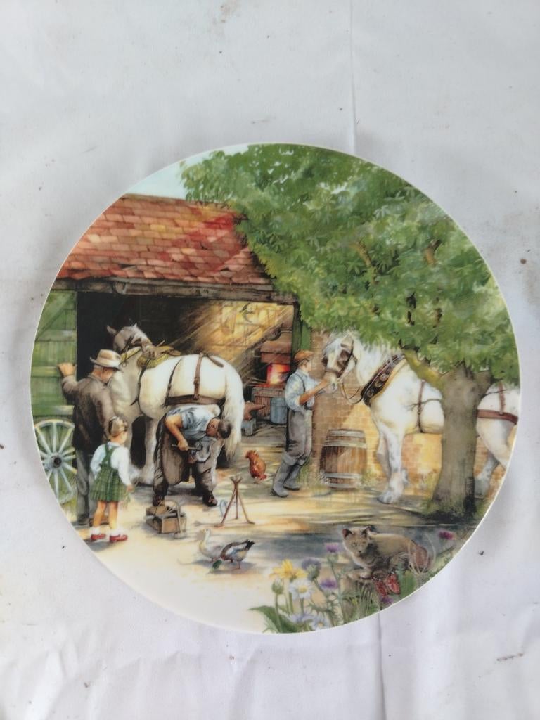 Wandbord 'The Blacksmith' van Susan Neale, Ophalen of Verzenden