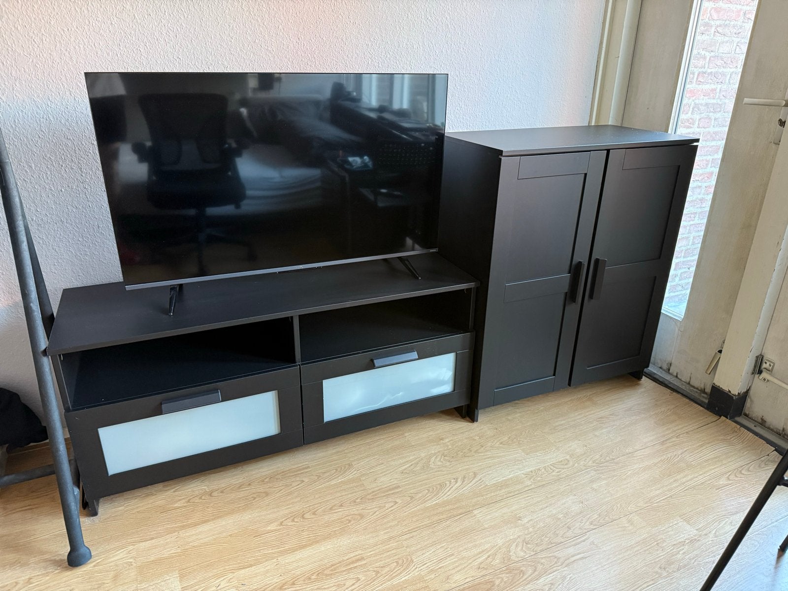 TV meubel ikea brimnes, Ophalen, Gebruikt, 150 tot 200 cm, Minder dan 100 cm