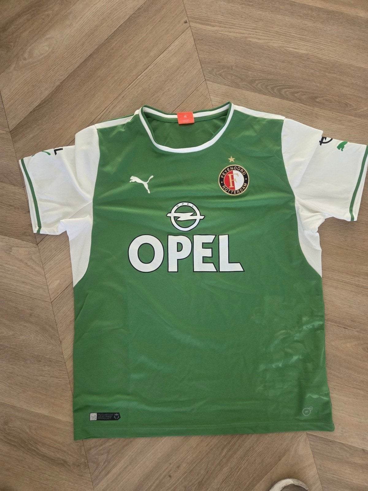 Feyenoord uitshirt 2013-2014 maat L in goede staat, Ophalen of Verzenden, Zo goed als nieuw, Feyenoord, Shirt
