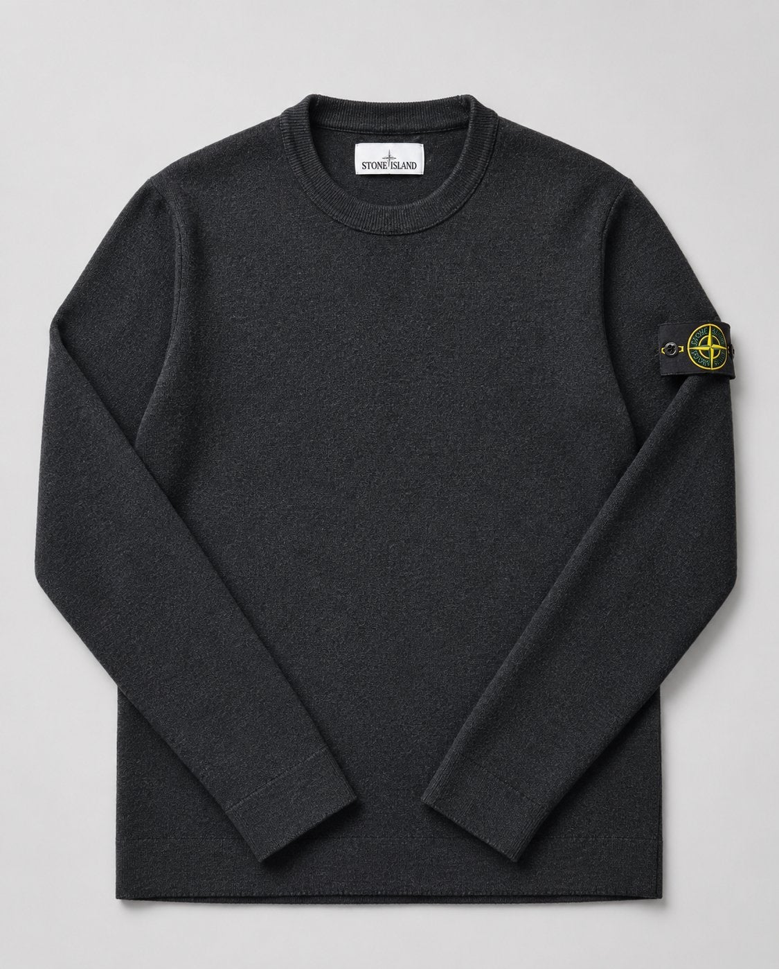Stone Island Trui - Zwart/Grijs - Maat S, -, Zwart, -, Ophalen of Verzenden