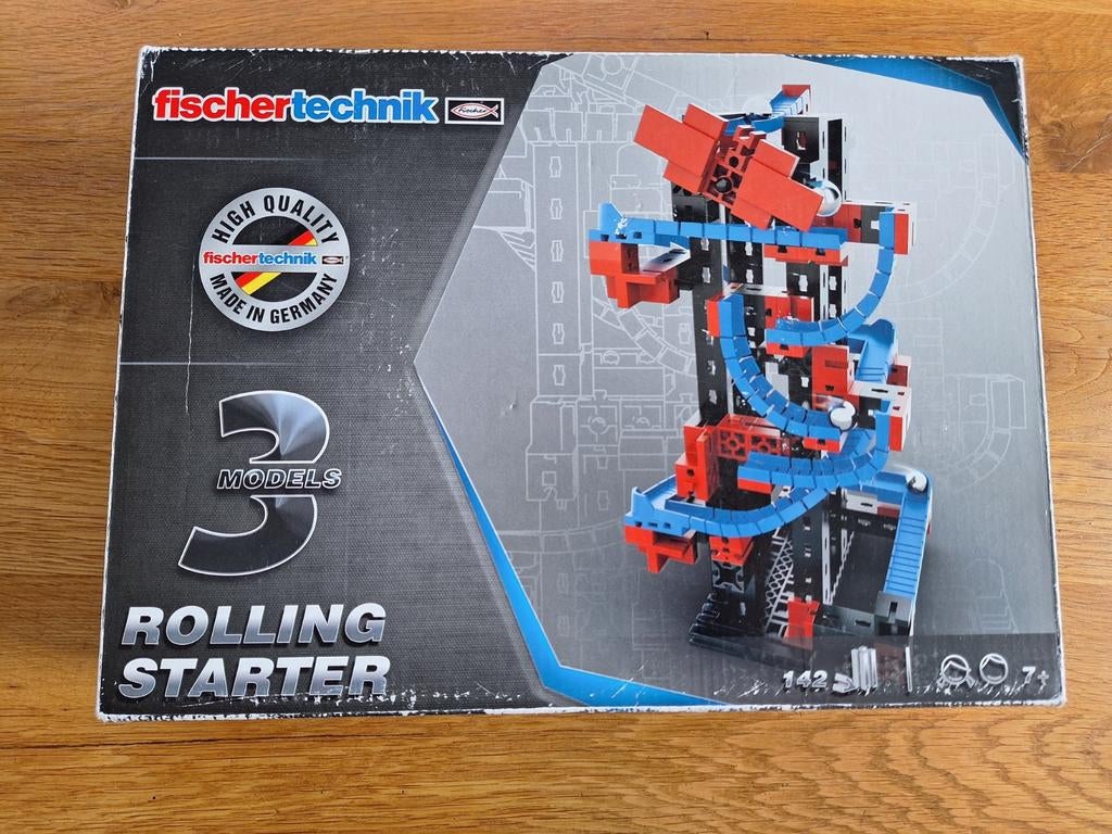 Fischertechnik Rolling Starter knikkerbaan bouwset, Ophalen of Verzenden, Zo goed als nieuw, Bouwen