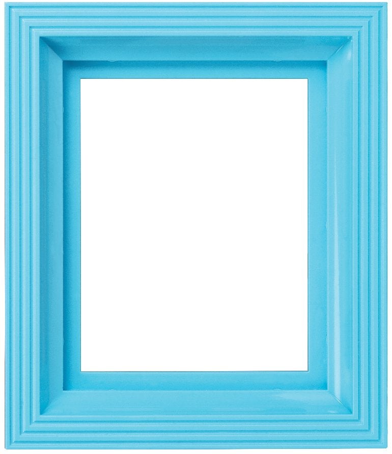 Pixelhobby kunststof lijst 14,6 x 17,2 cm lichtblauw, ., Overige thema's, Overige typen, Nieuw