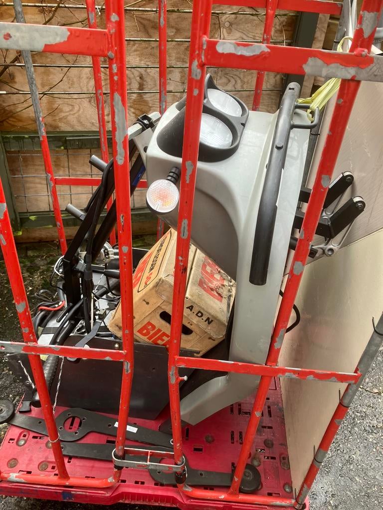 Gratis scootmobiel kappen en onderdelen, Diversen, Ophalen, Gebruikt, Elektrische rolstoel