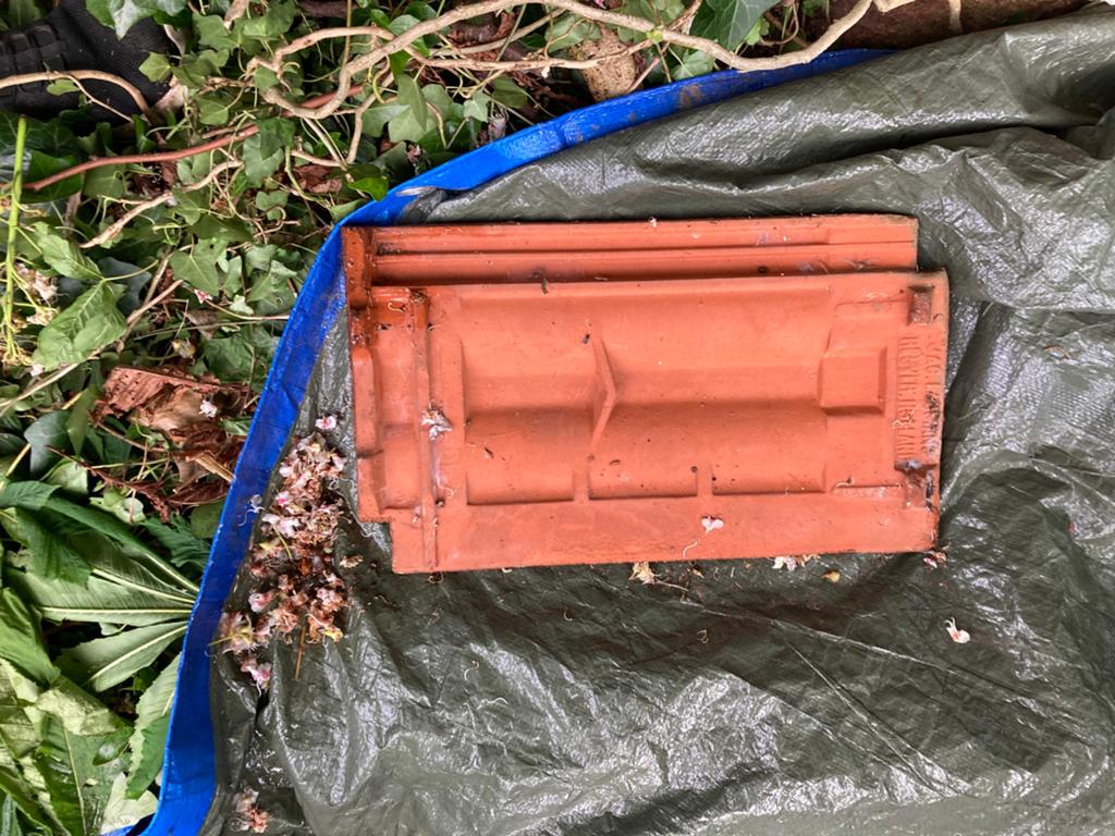 Dakpannen om te knutselen, Hobby en Vrije tijd, Ophalen, Gebruikt