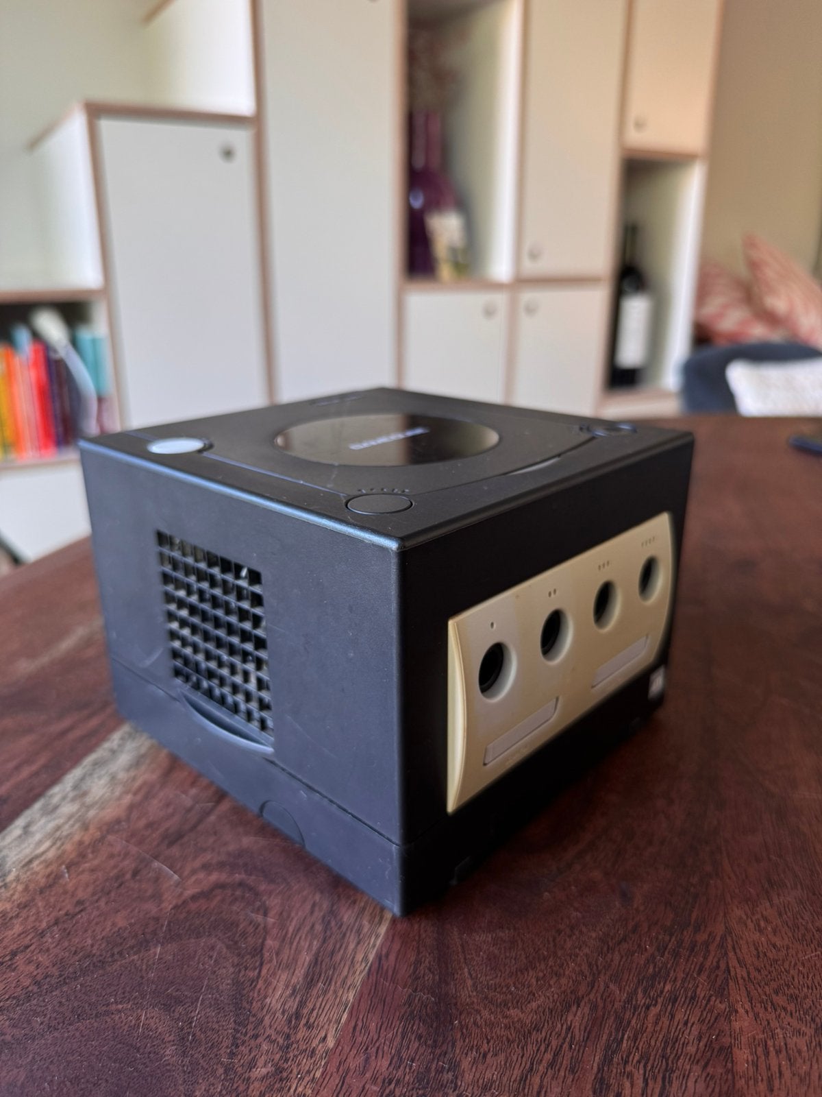 Nintendo GameCube zwart (DOL-001) – Inclusief alle kabels, Spelcomputers en Games, Spelcomputers | Nintendo GameCube, Ophalen of Verzenden
