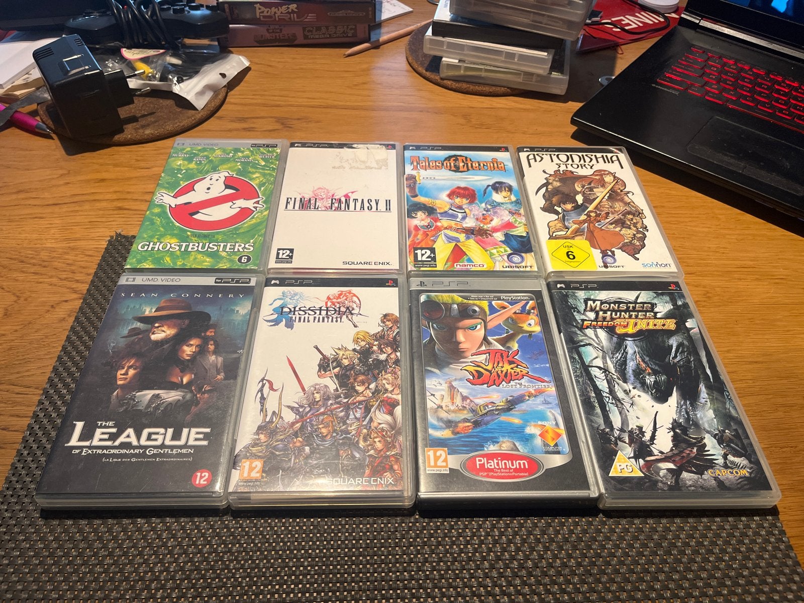 PSP Games: Final Fantasy, Monster Hunter, Jak and Daxter, Gebruikt, 1 speler, Ophalen of Verzenden, Role Playing Game (Rpg)