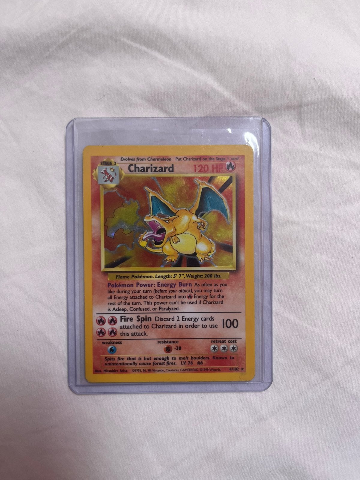 Pokémon Charizard kaart, Ophalen of Verzenden, Nieuw