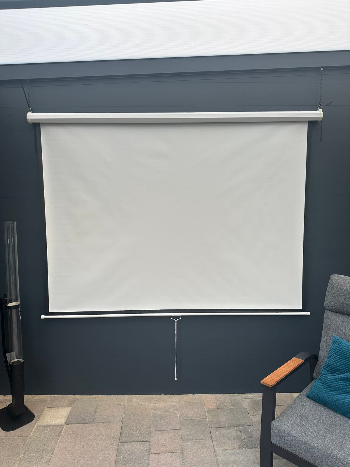 Te koop beamer scherm, Ophalen, Zo goed als nieuw