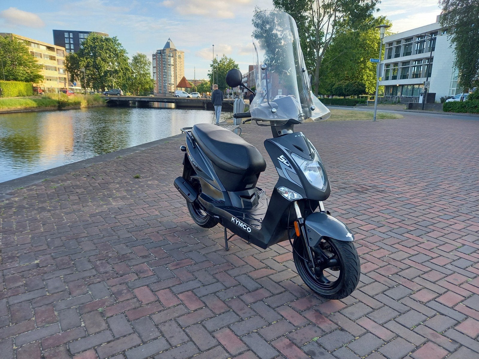 Kymco Agility 45km bromscooter, Ophalen, Www.scooterapeldoorn.nl, Kymco, 49 cc