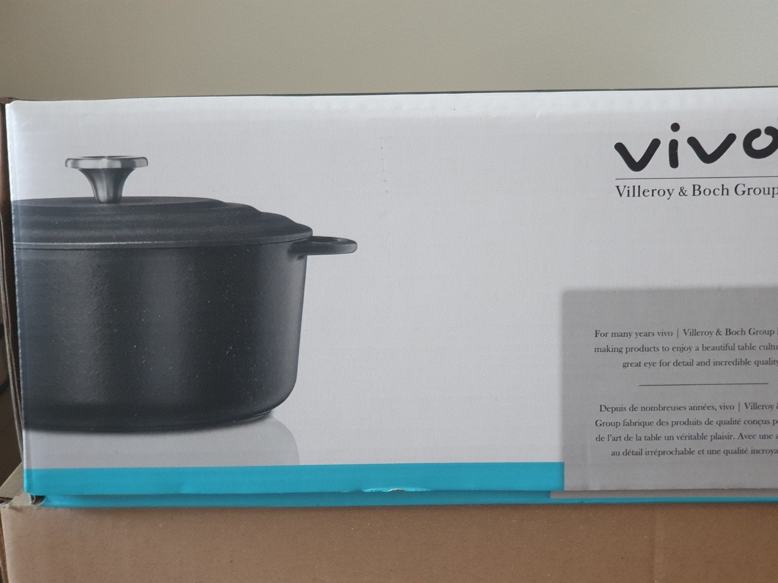 Vivo gietijzeren pan. Nieuw in verpakking., Ophalen of Verzenden
