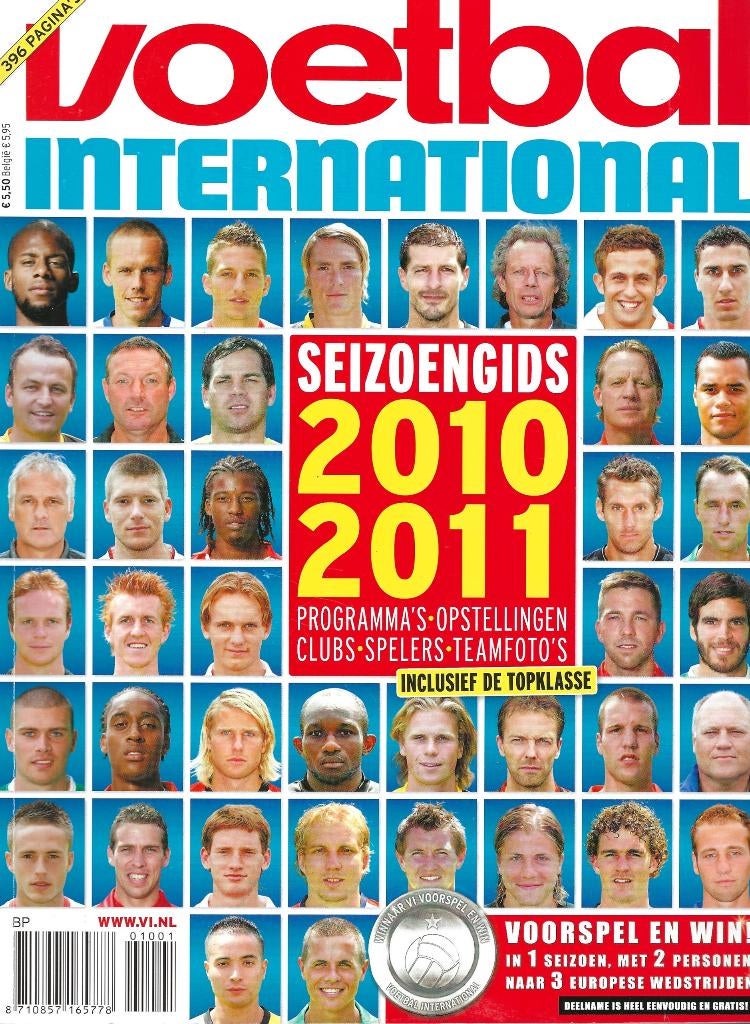 Voetbal International Seizoengids 2010/2011, Verzamelen, Sportartikelen en Voetbal, Ophalen of Verzenden, Gebruikt, Overige binnenlandse clubs
