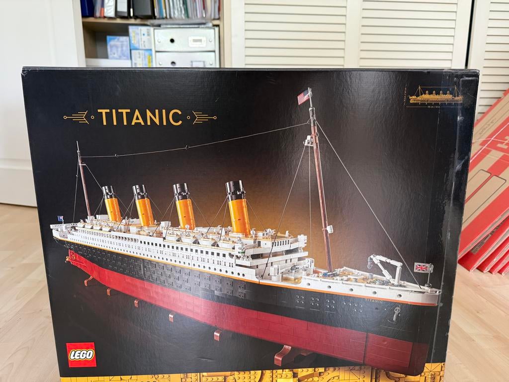 Lego Titanic 10294 - Gedemonteerd en compleet, Kinderen en Baby's, Speelgoed | Duplo en Lego, Ophalen, Overige thema's, Lego, Zo goed als nieuw