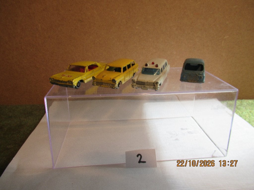 - 2 -  matchbox   4 stuks   Lesney, Ophalen of Verzenden, Gebruikt, Auto