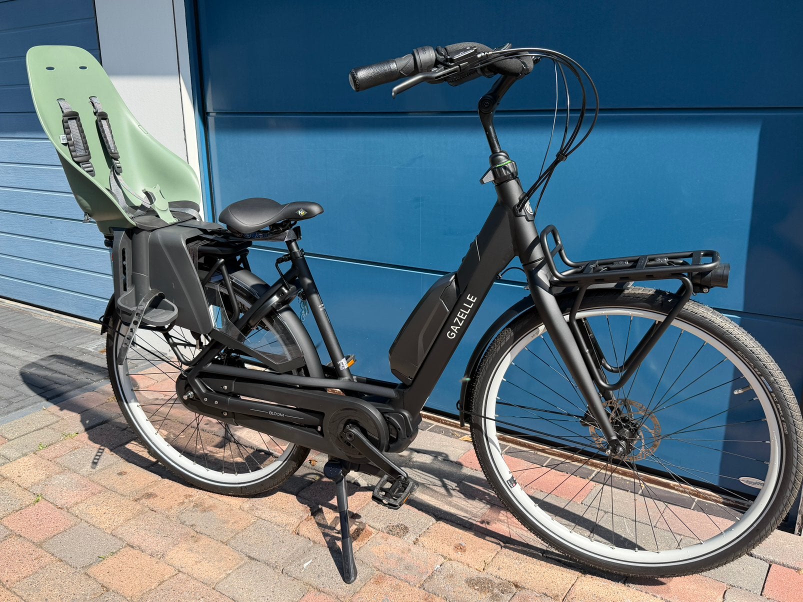gazelle bloom c380 hms elektrische moederfiets 49 inch, Fietsen en Brommers, Ophalen, 47 tot 50 cm, Zo goed als nieuw, Gazelle
