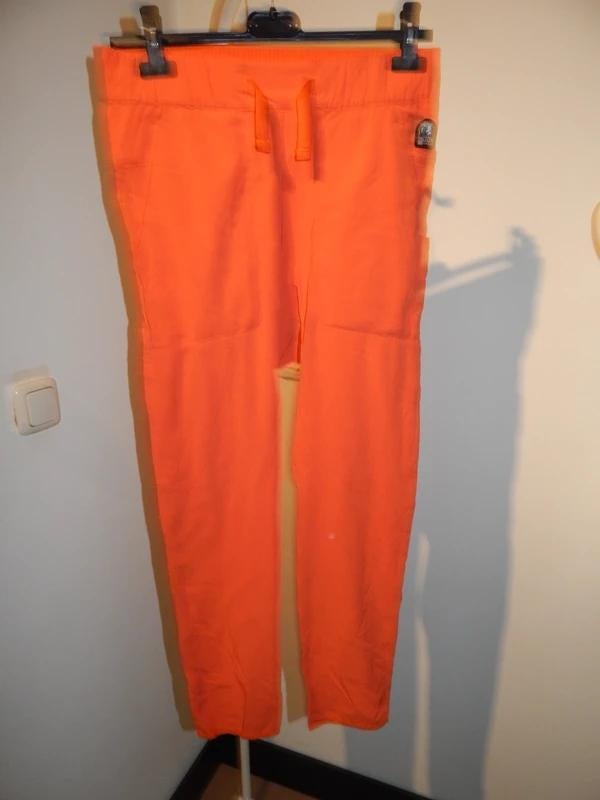 Parajumpers broek oranje embleem voorkant Als Nieuw, Broek, Verzenden, Jongen of Meisje, Nieuw