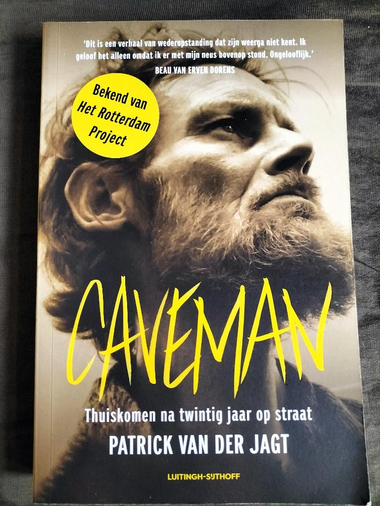 Patrick van der Jagt - Caveman, Ophalen of Verzenden, Zo goed als nieuw, Patrick van der Jagt, Sport