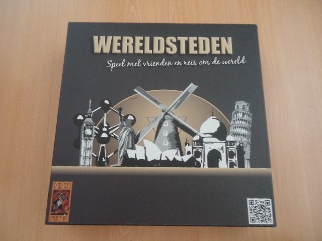 Wereldsteden, bordspel 999 games. Nooit gespeeld, Vijf spelers of meer, Ophalen of Verzenden, Zo goed als nieuw, 999 Games