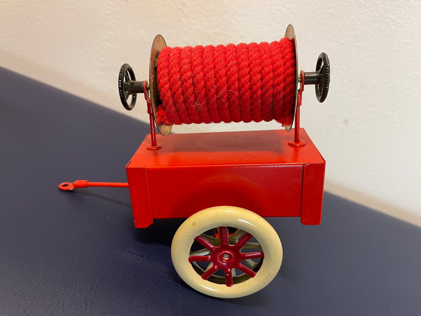 Brandweerauto van blik., Ophalen of Verzenden