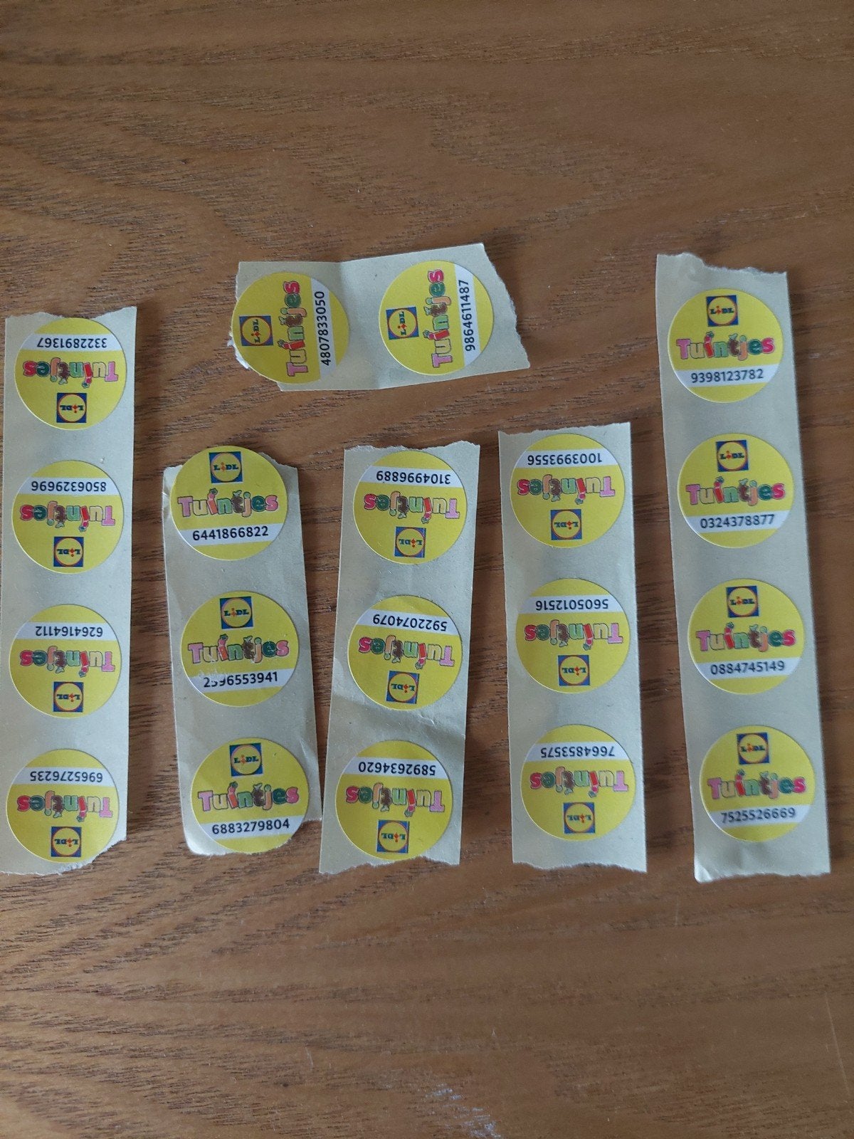 Lidl Tuintjes spaarzegels (19 stuks), Lidl, Ophalen of Verzenden