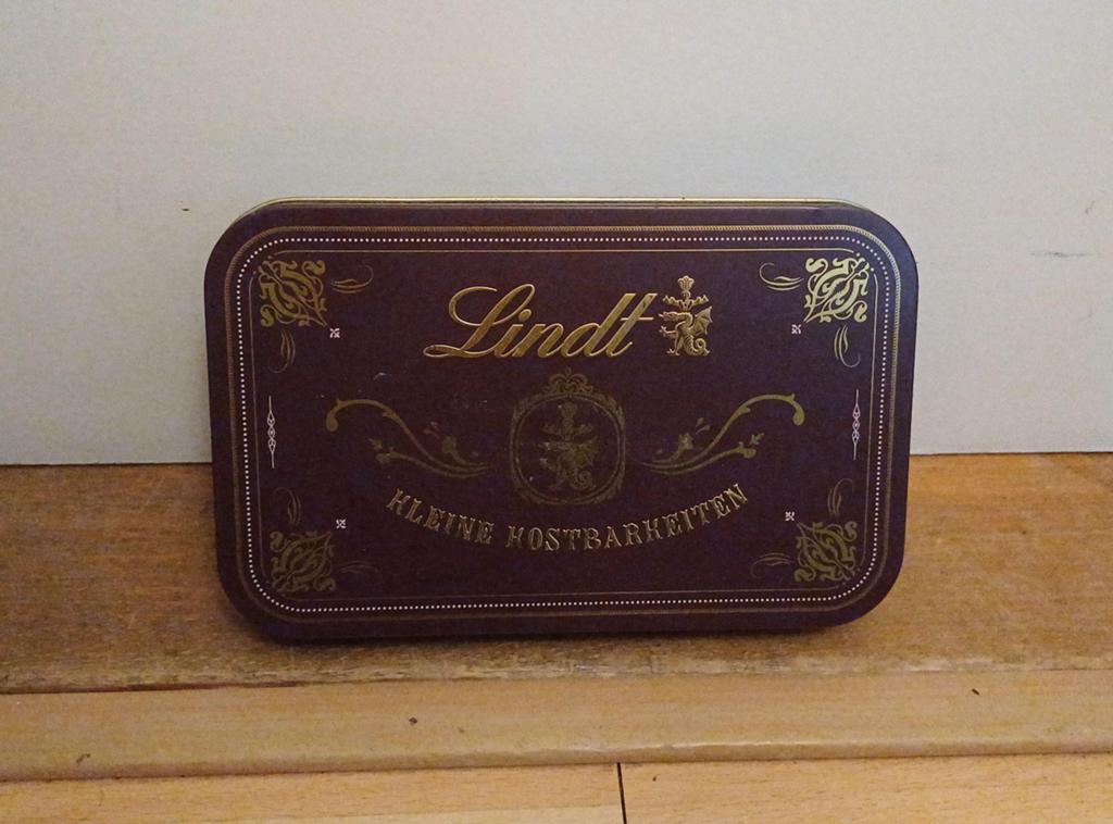 Lindt Blik "Kleine Kostbarkeiten", Ophalen of Verzenden, Zo goed als nieuw, Overige, Overige merken