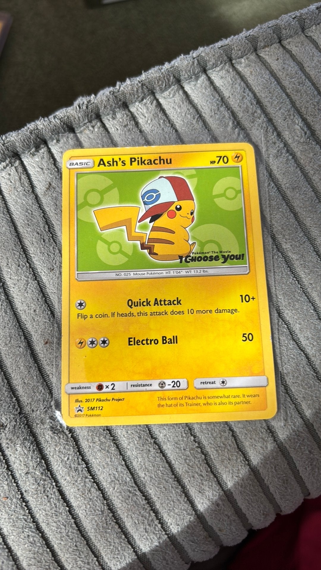 Ash’s pikachu promo sm112, Hobby en Vrije tijd, Verzamelkaartspellen | Pokémon, Ophalen, Zo goed als nieuw