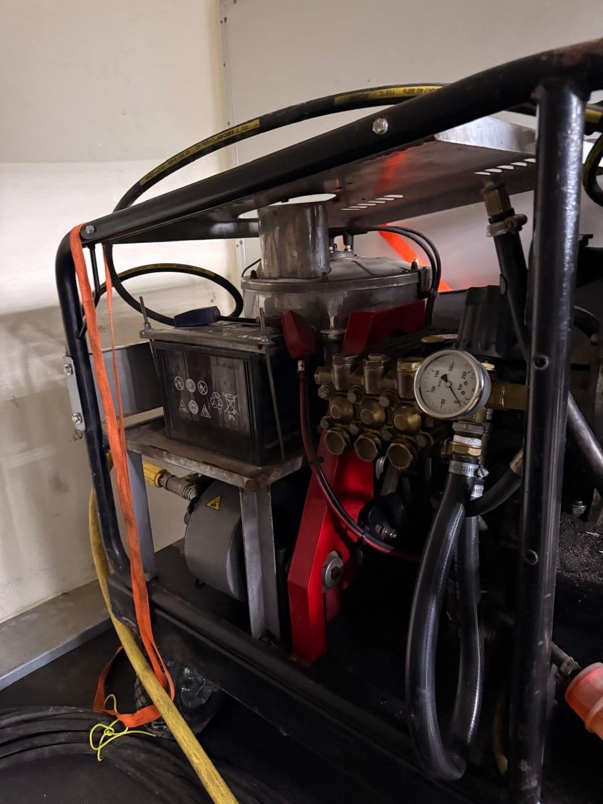 Krachtige Honda GX340 warm water hogedrukreiniger, Ophalen, Gebruikt, Benzine