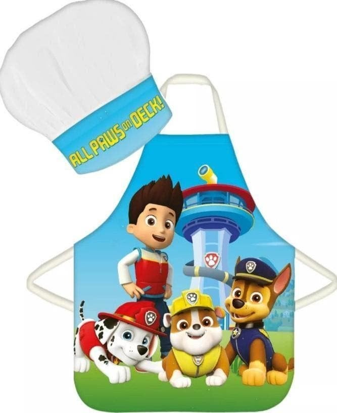 Paw Patrol Keukenschort - Kokskleding / Kookschort - Blauw, Nieuw, Ophalen of Verzenden, Nvt, Nvt