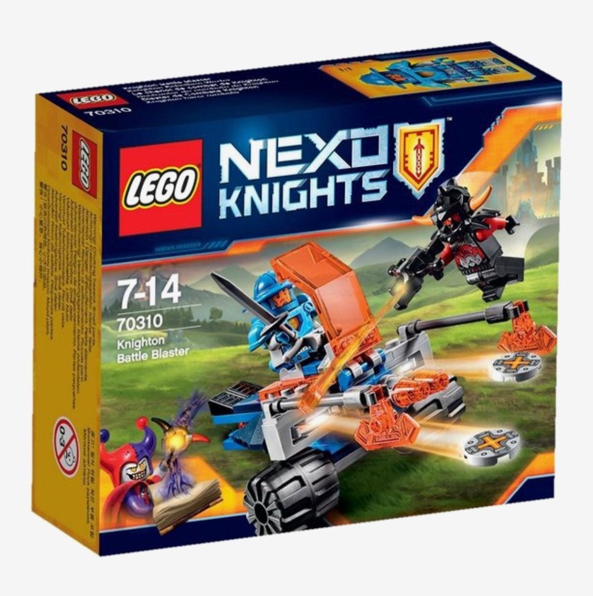 LEGO Nexo Knights 70310 Knighton Battle Blaster, Compleet, Gebruikt, Overige thema's, Lego