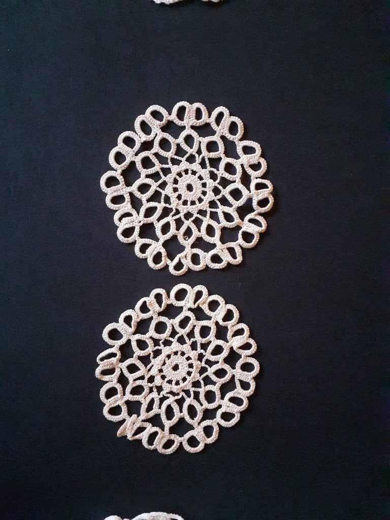 Gehaakte kleedjes, Overige stijlen, Ophalen of Verzenden, Zo goed als nieuw, Natuurlijk materiaal