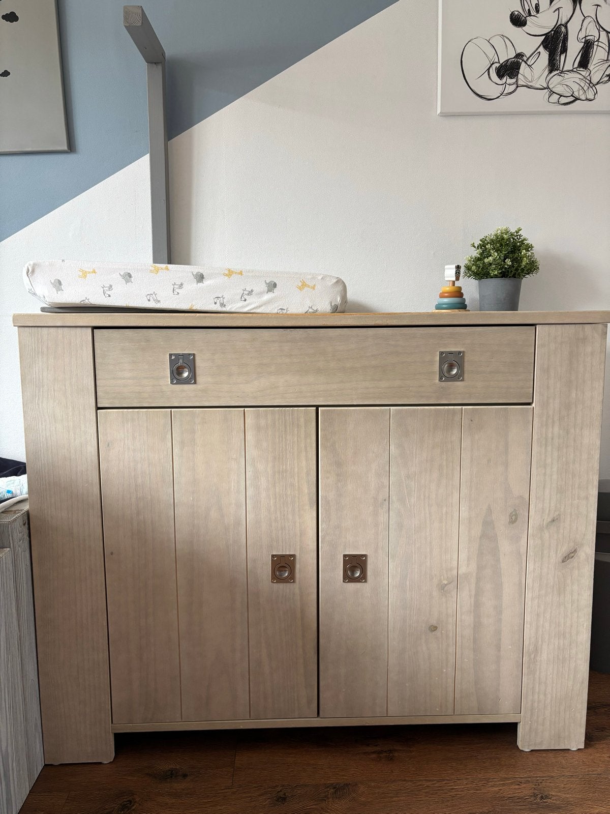 Coming Kids Pepper Commode - Massief Hout, Ophalen, Gebruikt, 50 tot 70 cm, 100 cm of meer