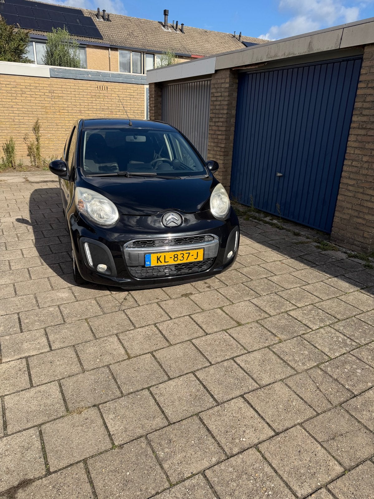 Citroën Citroen 2012 Zwart Airco NIEUWE APK, Auto's, 4 stoelen, Particulier, Geïmporteerd, 998 cc