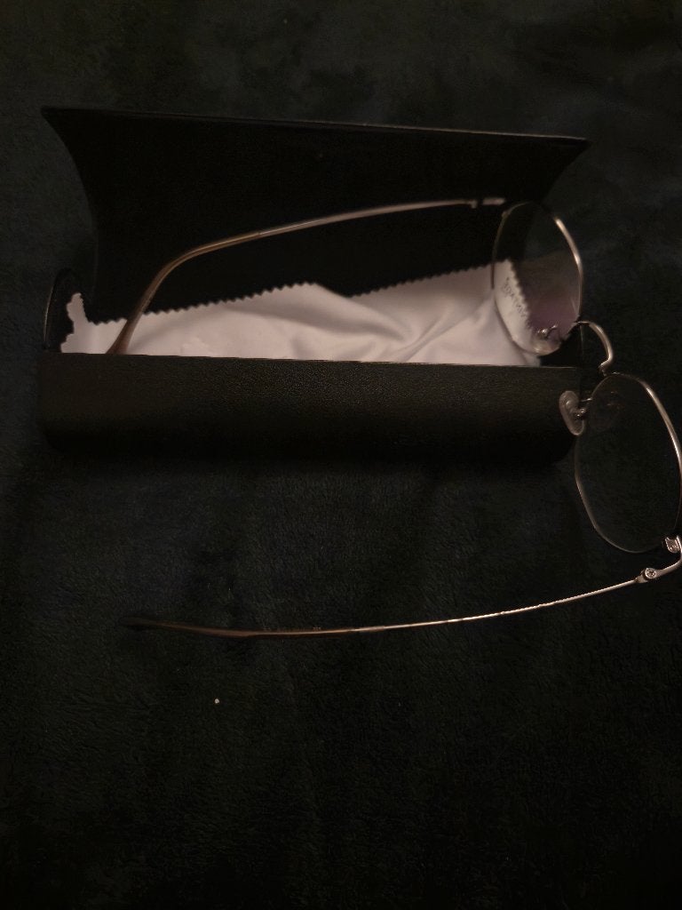 Foto 3 van Round, vintage-style metal glasses