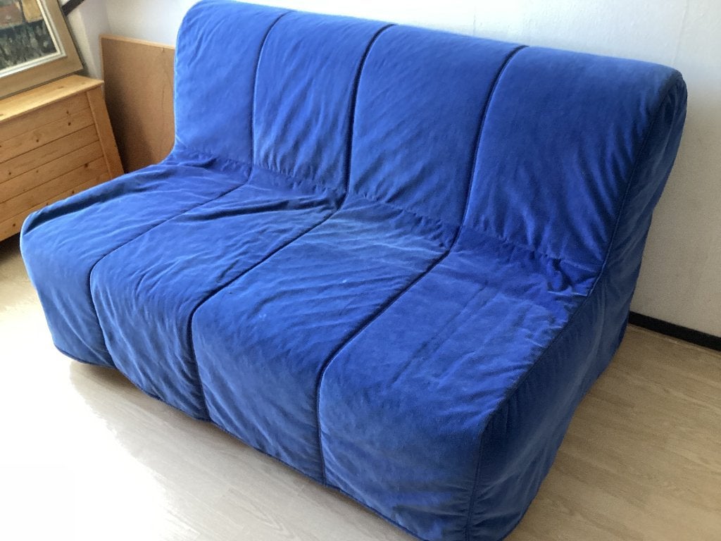 Slaapbankje, Huis en Inrichting, Banken | Bankstellen, Ophalen, Gebruikt, Minder dan 75 cm, Driepersoons