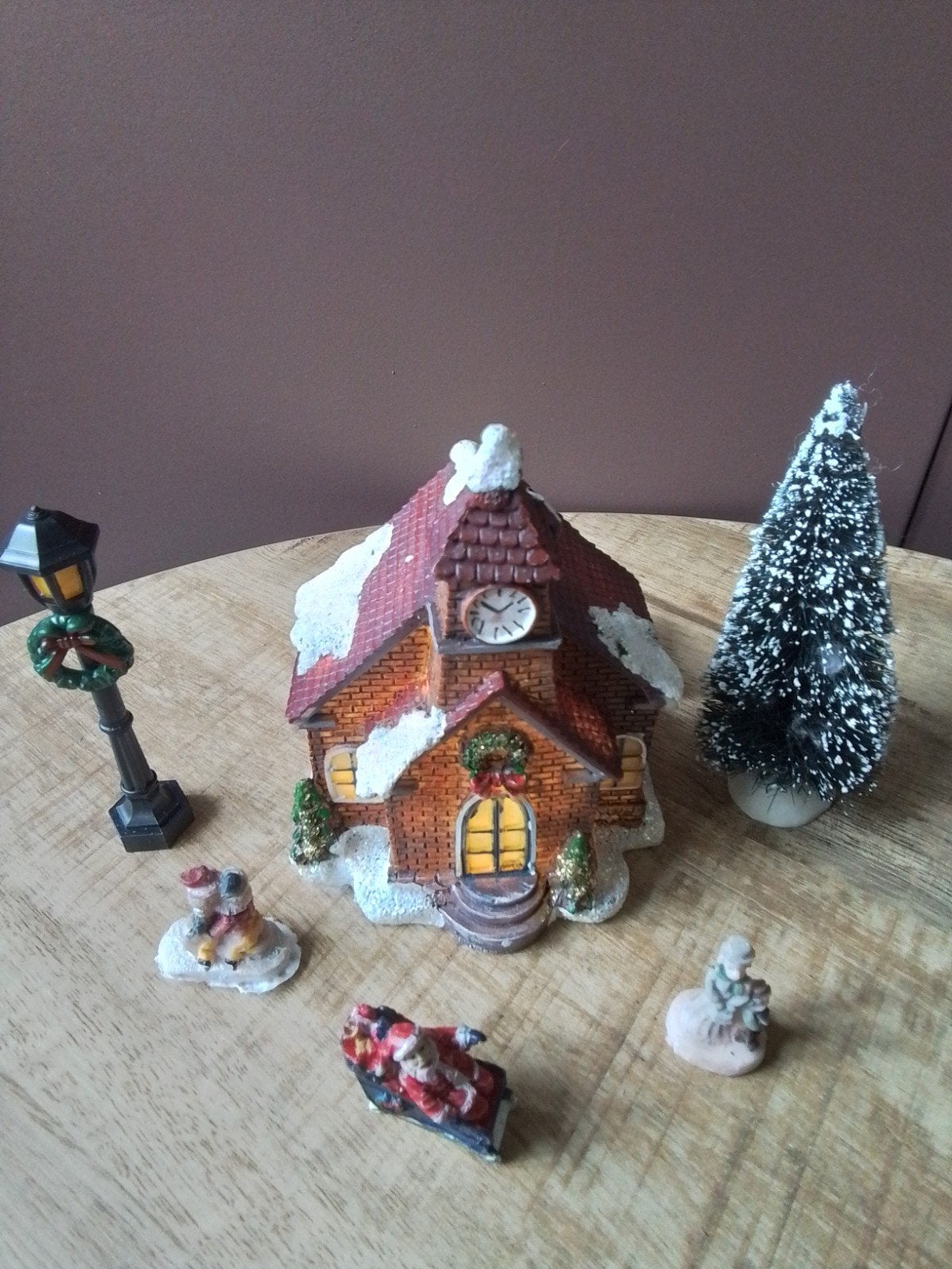 kerstdecoratie, Ophalen