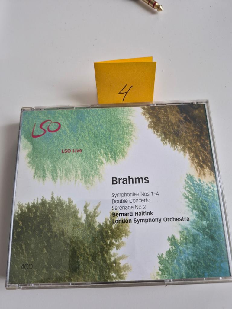 Brahms Symfonieën 1-4 & Serenade 2 - Bernard Haitink (4CD), Ophalen of Verzenden